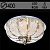 Люстра 5078/400 CR хром 4х40W E14 LED-RGB ПДУ d400, ЛГР17