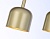 Светильник подвесной Ambrella TR97118/3 GD/BK золото/черный E27*3 max 40W D130*113*1200