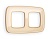 OF640342 Рамка OMEGA Coint (Бежевый Стекло органическое/Шампань) 2-ая