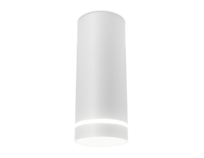 Спот потолочный Ambrella TN285 SWH белый песок LED 4200K 9W D80*200 накладной