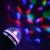 Лампа светодиодная Ergolux LED-A75DIS-3W-E27 DISCO RGB 220-240В