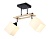 Светильник подвесной Ambrella TR9503/2 BK/CH/FR черный/хром/белый матовый E27/2 max 40W 510*100*270