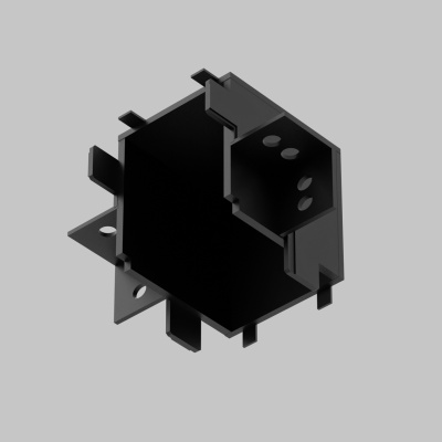 L - соединитель внутренний (потолок-стена) под ГКЛ 13мм для IL.0007.5001, IL.0007.5002, Черный IL.00