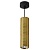Светильник на подвесе FERON ML1888 MR16 35W, 230V, GU10, чёрный, золото D55*H200 