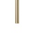 748543 Бра TUBO LED 15W 1300LM 80G ЗОЛОТО 4000K
