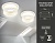 Светильник встраиваемый AMBRELLA TN1251 SWH/CL белый песок/прозрачный GU5.3 D98*58 из стекла