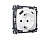MO130010 Комплект механизма электр розетки OMEGA Белый матовый 2USB A+C 20W с/з QUANT (OP1300,VM160)