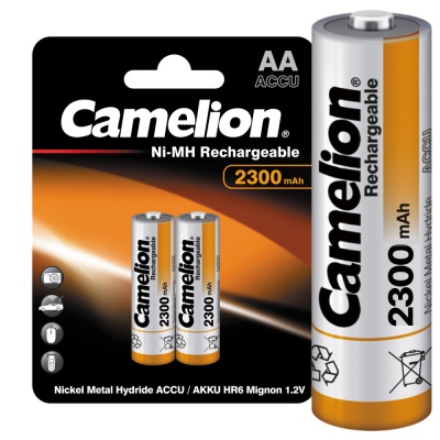 Аккум-р CAMELION AA-2300mAh Ni-Mh BL-2, 1.2B (24/384)
