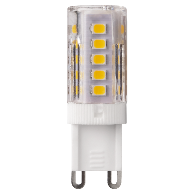 Лампа JAZZWAY PLED-G9 5W 2700K 320Lm 220V/50Hz (пластик  d16*50мм) (100/1000)