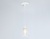 Светильник подвесной Ambrella TR3551 WH/CL/FR белый/прозрачный/белый матовый E27 max 40W D155*800