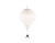 Светильник подвесной Ambrella TR8441 WH белый E27 max 40W D170*800