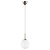 813023 Подвес GLOBO 1х40W E14 champagne gold/white