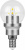 Лампа светодиодная FERON LB-40 12LED/4.5W 230V Е14 2700K  "Маленький шар" прозрачный G45 (10/100)