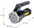 Фонарь ULTRAFLASH LED53404 аккум. 4В, черный, 7LED+COB, 3 Вт, 4 реж, Micro-USB, бокс