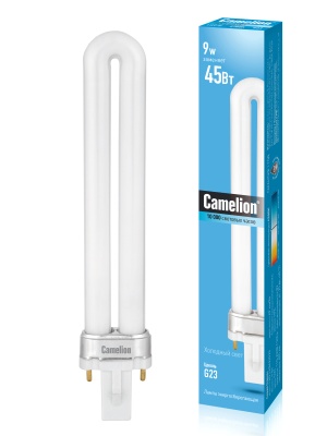 Лампа энергосберегающая CAMELION LH9-U/842/G23 110-230В (универсальная) (5/50/200)