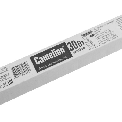 Лампа люминесцентная CAMELION FT8 30W/54 (25)