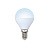 Лампа светодиодная Volpe LED-G45-9W/NW/E14/FR/NR Форма "шар",матовая.Серия Norma.Белый свет (4000K)