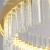 Люстра светодиодная ESTARES SOFIA 100W R-APP-500x1000-GOLD/CLEAR-220-IP20_Ч Управляемая