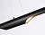 Светильник подвесной Ambrella TN5157/2 BK черный E27/2 max 40W 600*60*1100 подвесной
