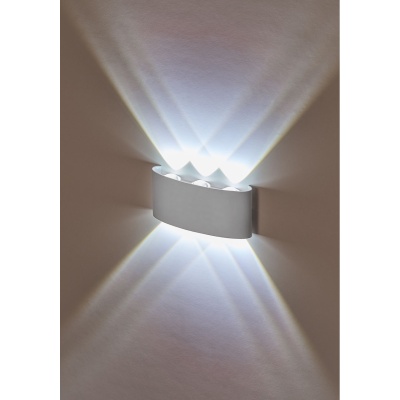 ИМИДЖ IL.0014.0001-6 WH Светильник настенный LED 6x1W 4200K Белый 220V IP54