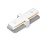 Коннектор прямой для однофазного шинопровода Standard 220V 79*35*20 GL7159 WH белый