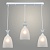 Подвес N5858/3HT WT белый 3х40W Е27 d660 h800, QH23