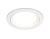 Светильник встраиваемый AMBRELLA TN51801 WH белый GX53 max 15W D110*23