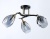 Светильник подвесной TR303038/3 SB/BK/SM бронза/черный/дымчатый E27/3 max 40W D620*270