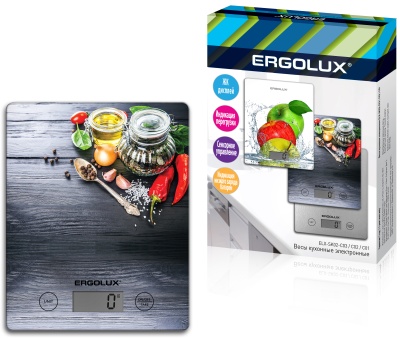 Весы кухонные ERGOLUX ELX-SK02-С02 черные, специи (до 5кг, 195*142 мм) (1/20)