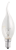 Лампа JAZZWAY "свеча на ветру" CT35 60W E14 CL (10/100)
