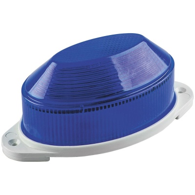 Светильник-вспышка (стробы) FERON STLB01 18LED 1.3W синий IP54