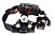 Фонарь ULTRAFLASH LED5335 налоб акк 3,7В, черн., 3LED, 5 Вт, 2 ак. 4 реж, USB, бокс са