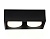 Светильник накладной AMBRELLA TN70829/2 BK черный GX53/2 max 12W 200*100*60 