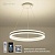 Люстра светодиодная ESTARES STELLA 96W R-APP-600x1200-WHITE/WHITE-220-IP20 Управляемый светодиодный