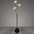 Торшер T2115/3 GD+BK золото/черный LED 3*8W h1650, BTH23