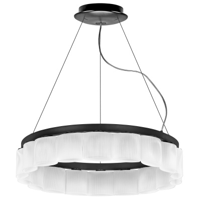 812186 Люстра NIBBLER 18х6W(Led) G9 ЧЕРНЫЙ/БЕЛЫЙ