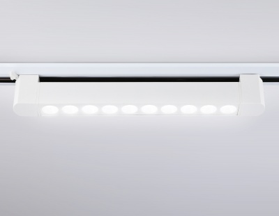 Трековый светодиодный светильник GL6706 WH белый IP20 20W 4200K 24° 323*35*57 AMBRELLA
