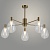 Люстра MDG40593/5 BRASS латунь 5х20W G9 d750 h600, 24