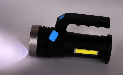 Фонарь ULTRAFLASH LED53765 4В, черн., 2LED, 3 Вт, 4 реж, USB, бокс