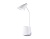 Светодиодная настольная лампа AMBRELLA DE563 WH белый LED 3000-6000K 5W с аккум.батар.USB-провод
