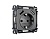 MO659010 Комплект механизма электр розетки OMEGA Антрацит серый 2USB A+A 18W с/з QUANT(OP6590,VM155)