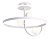 Светильник Ambrella FL66261/1+3 WH белый 56W 3000K-6400K+G9/3 D500*358 (ПДУ ИК)