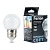 Лампа светодиодная FERON LB-385 1W 230V E27 6400K G45 прозрачная 