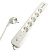 Сетевой фильтр 5-местный с/з 3x1мм2, 3 м, 250В, 16А, 2 USB-A+2 Type-C 3, серия Nova, HM21-51-03, бел