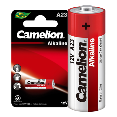 Батарейка CAMELION LR23A Mercury Free (A23) BP-1, 12В