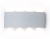 Светильник светодиодный уличный настенный архитектурный ST4461/8 WH белый IP65 LED 4200K 8W 210*80*4