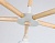 Люстра подвесная Ambrella TR82208/5 WH/LW белый/светлое дерево E27/5 max 40W D780*430