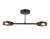 Подвесной светильник TR8225/2 BK/SB черный/бронза E27/2 max 40W 510*165*190