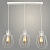 Подвес N3981/3HT WT белый 3х40W E27 d700 h800, QH20