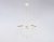 Светильник подвесной Ambrella TR4916/5 WH/GD белый/золото E14/5 max 40W D550*860